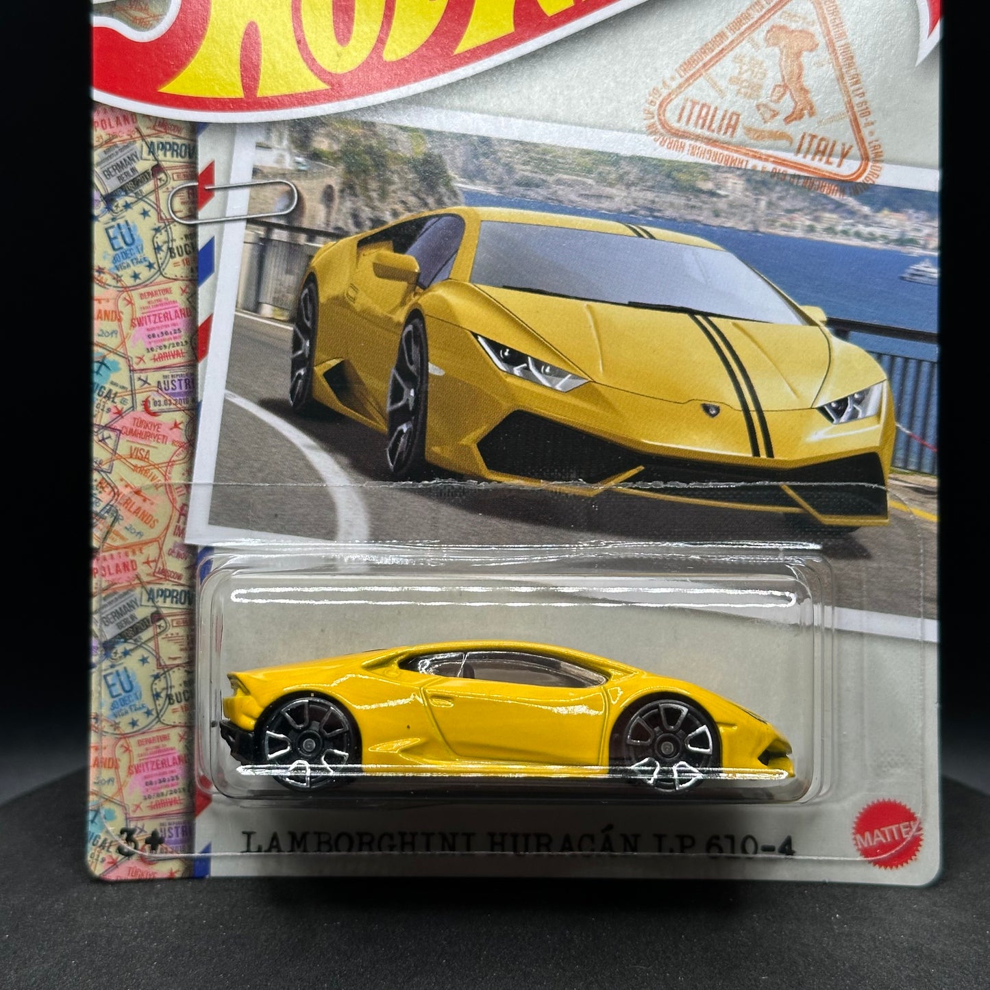 Hot Wheels Lamborghini Huracan Yellow