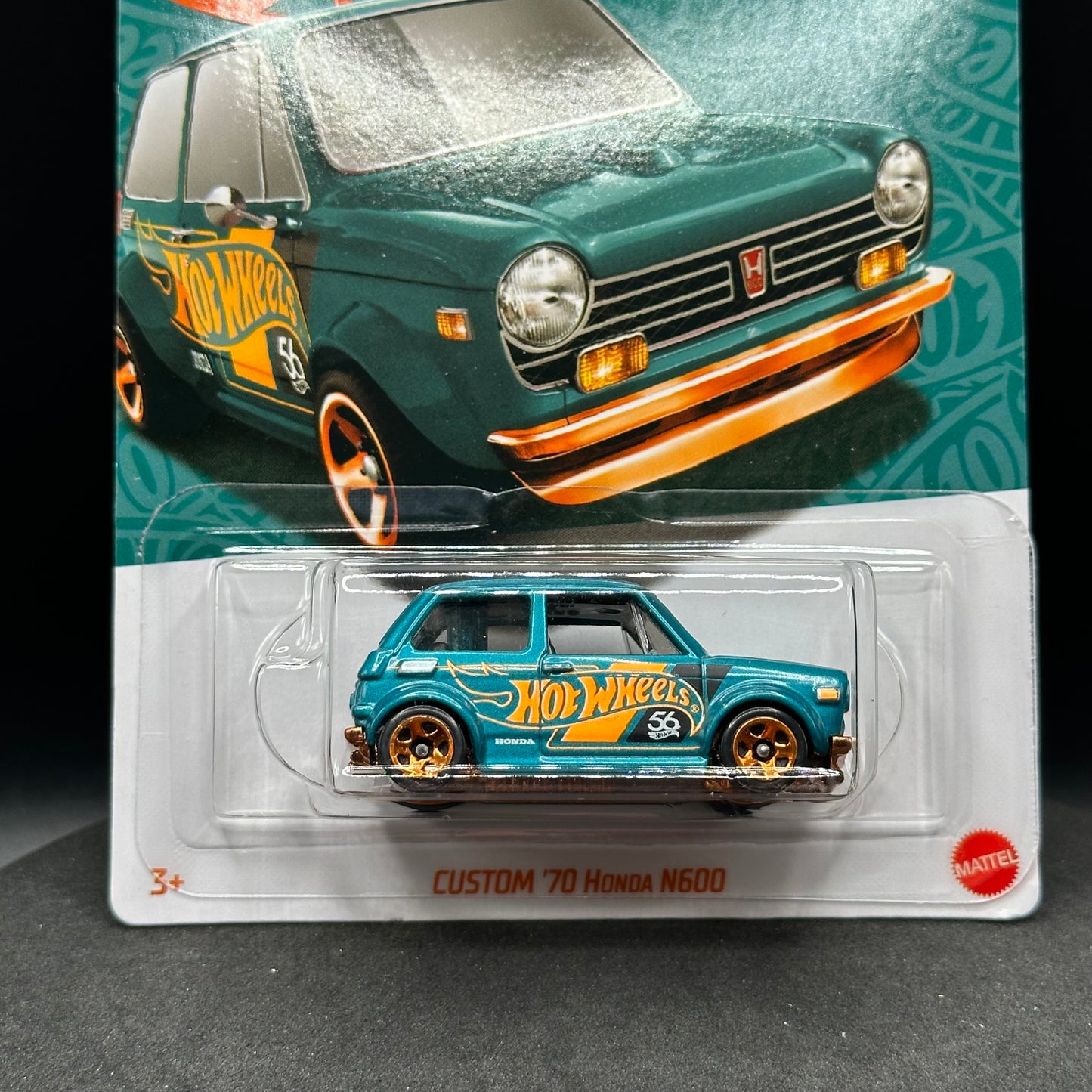 Hot Wheels Custom ‘70 Honda N600 Pearl & Chrome