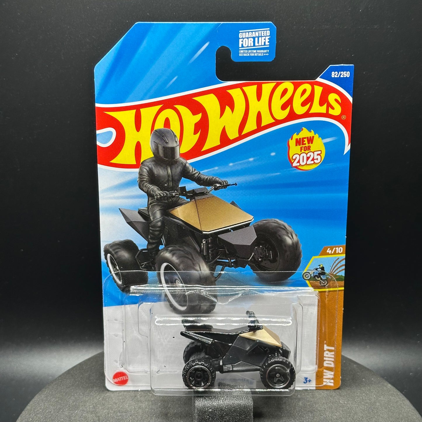 Hot Wheels Tesla Cyberquad Gold