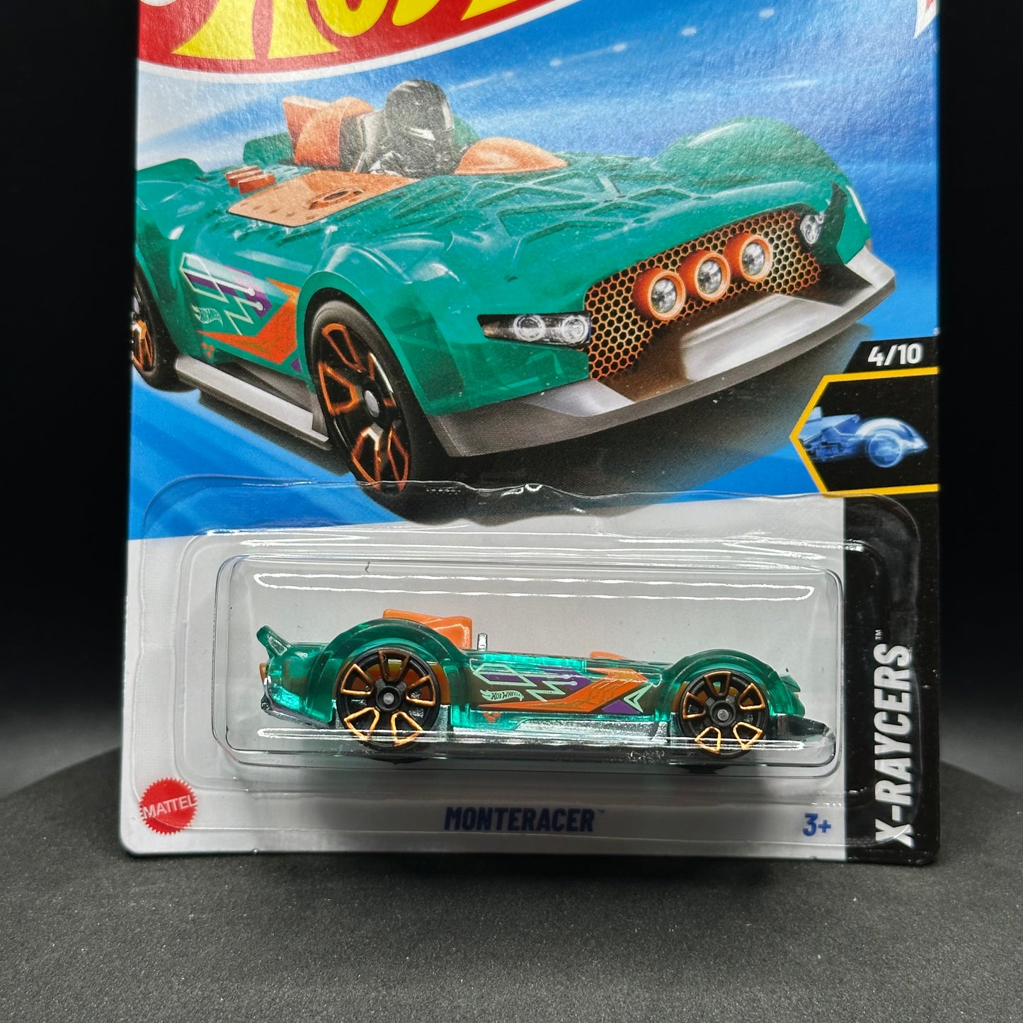 Hot Wheels Monteracer Green