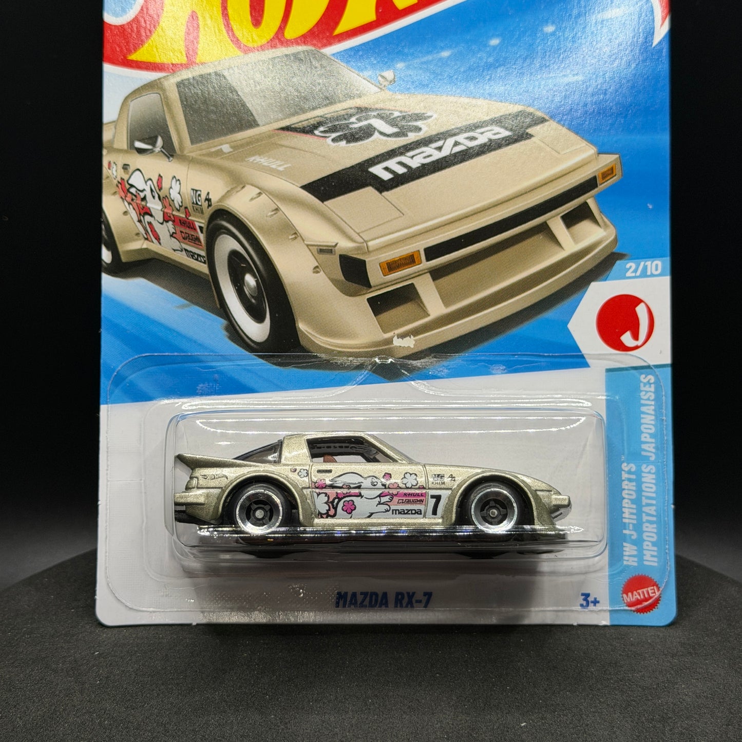 Hot Wheels Mazda RX-7 Gold