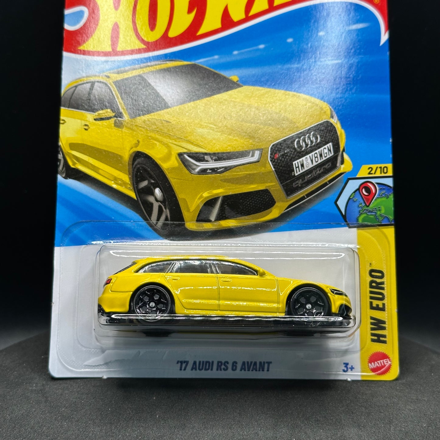 Hot Wheels ‘17 Audi RS6 Avant Yellow
