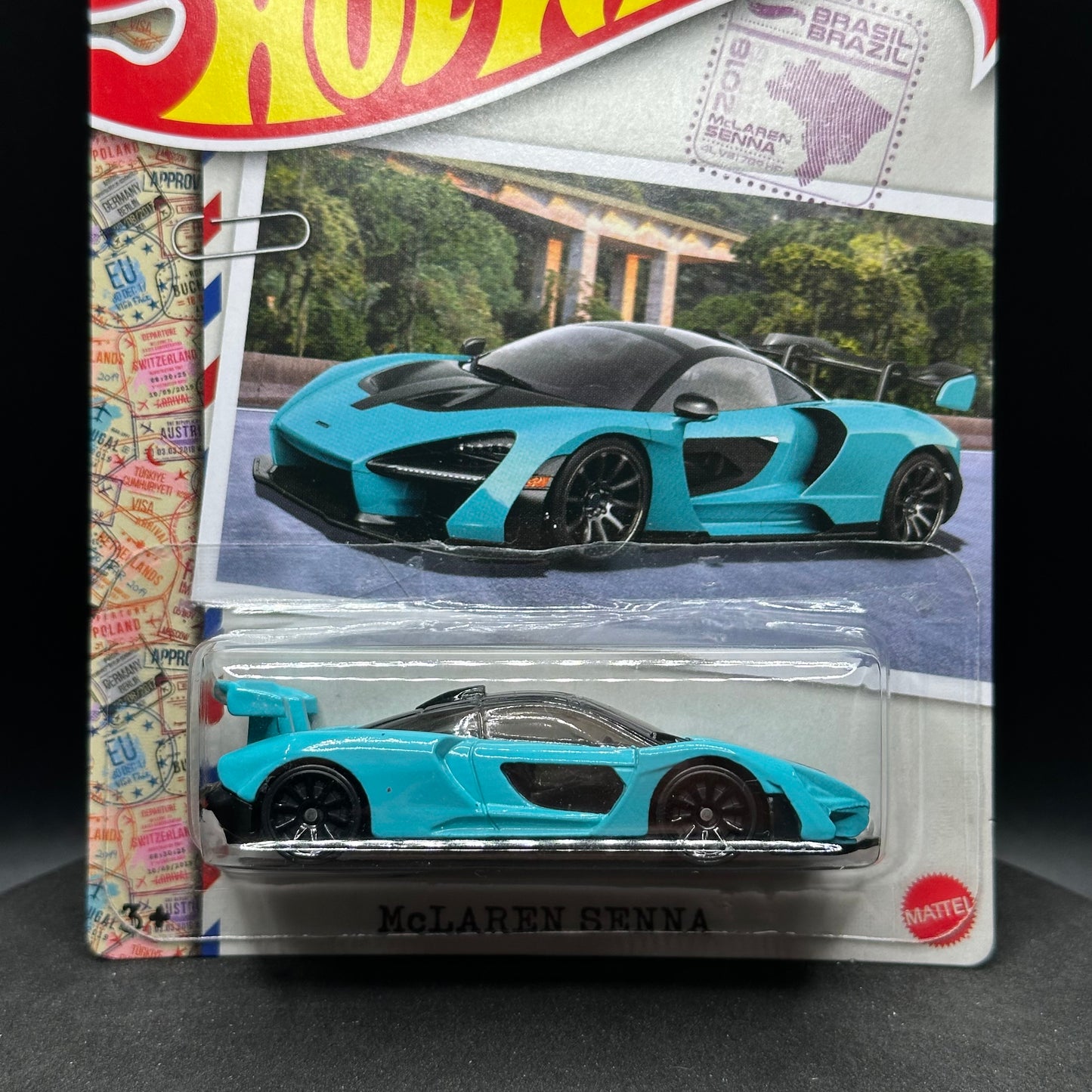 Hot Wheels McLaren Senna Teal