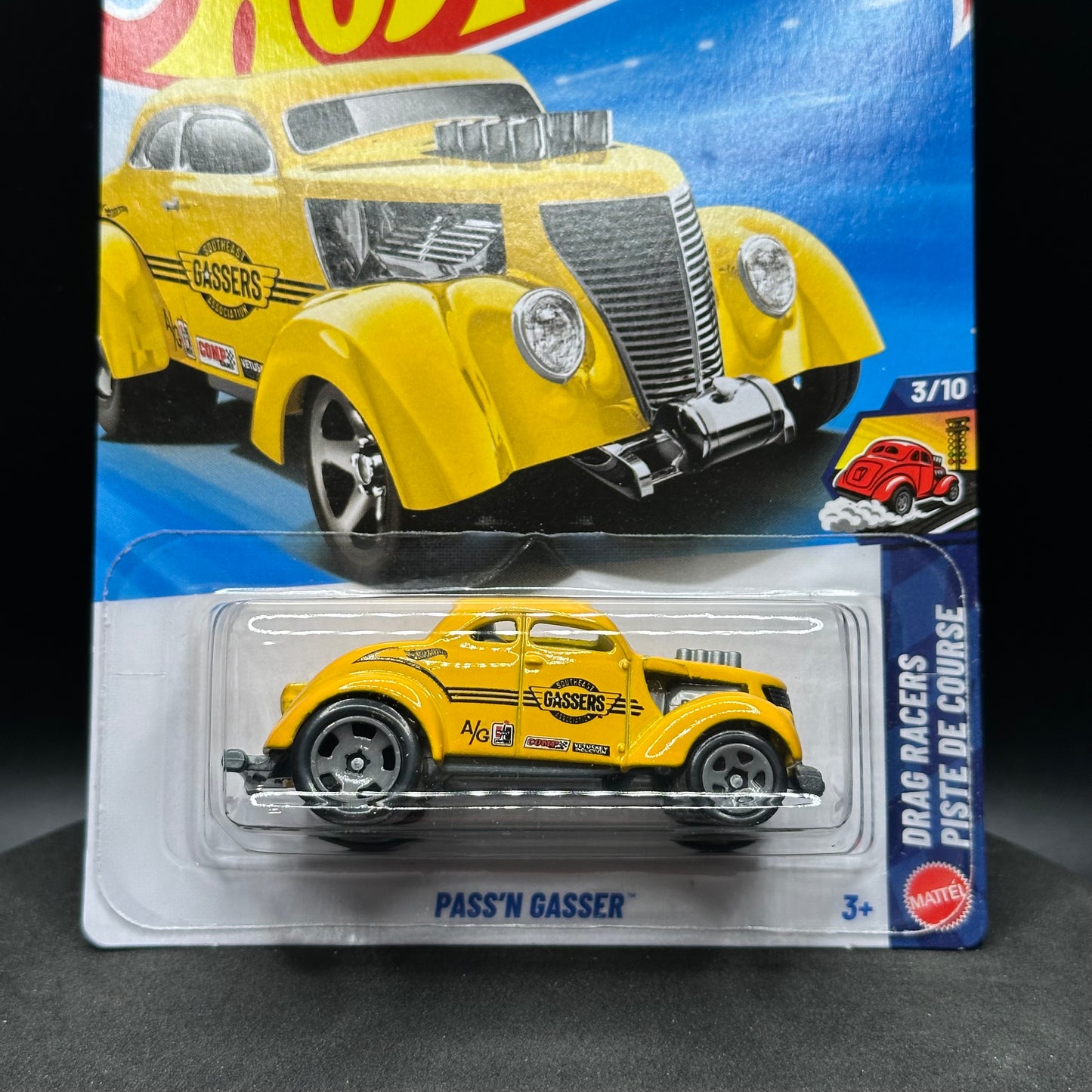 Hot Wheels Pass’n Gasser Yellow