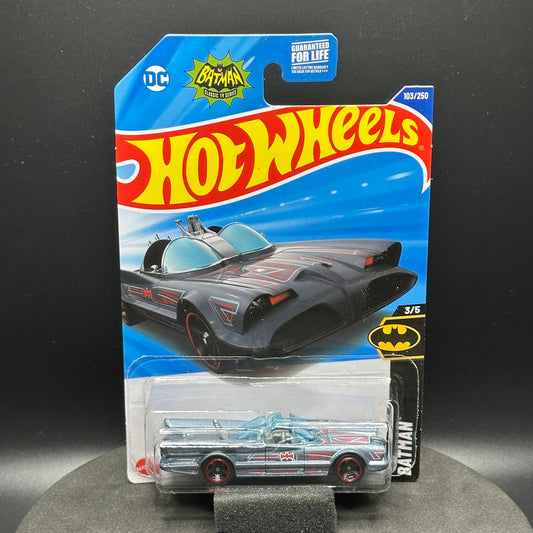 Hot Wheels Batman TV Series Batmobile Gray