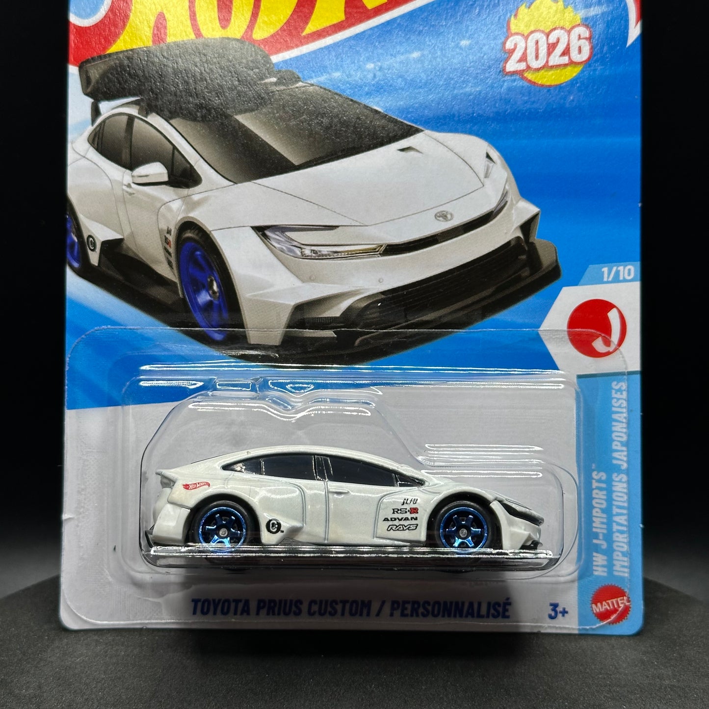 Hot Wheels Toyota Prius Custom White