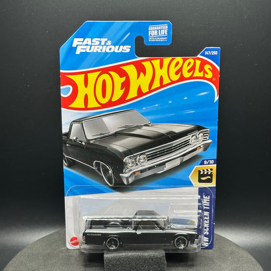 Hot Wheels Fast & Furious Chevy El Camino Black