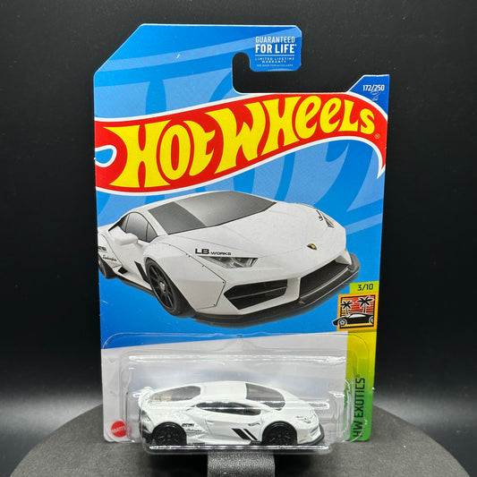 Hot Wheels LB Works Lamborghini Huracan White
