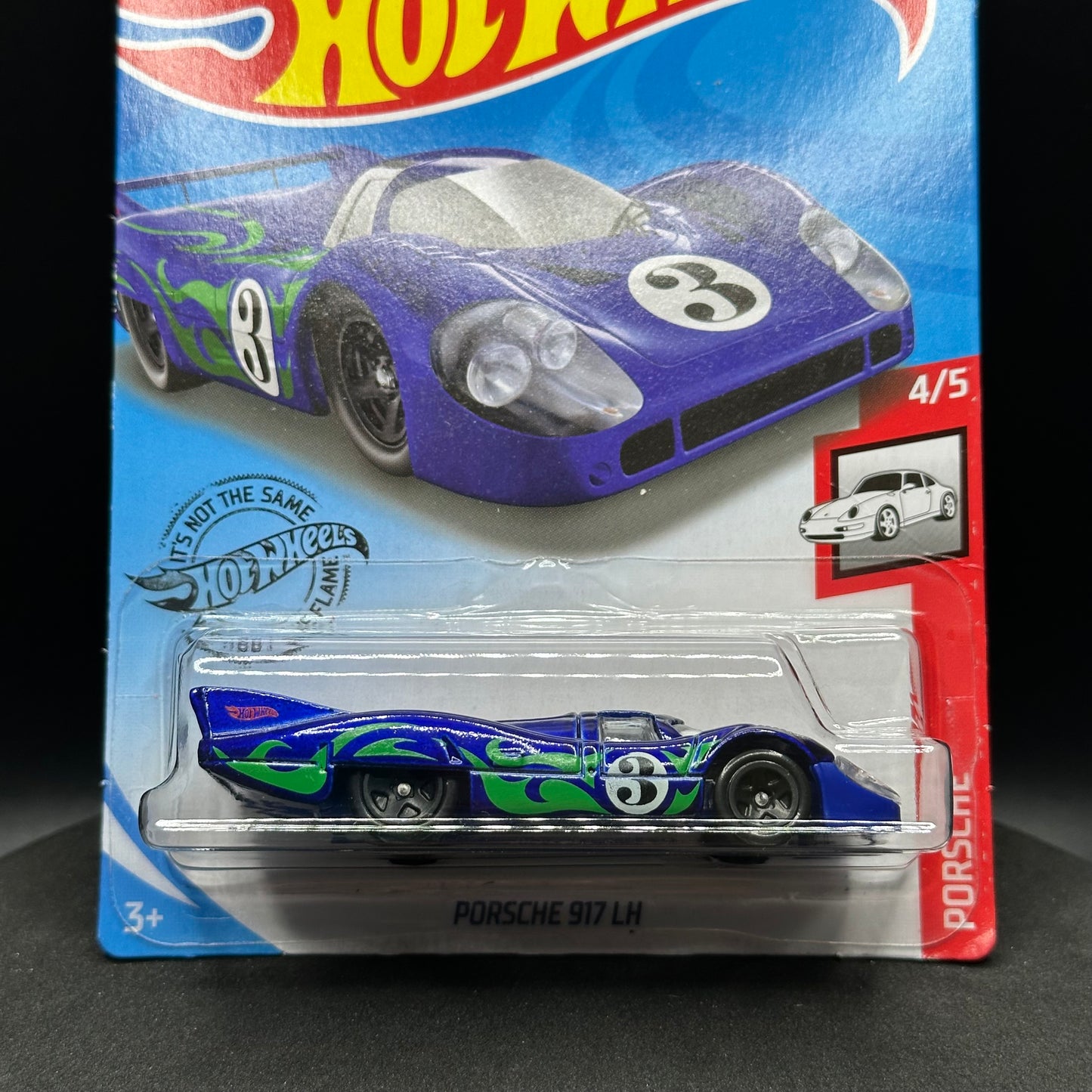 Hot Wheels Porsche 917 LH Dark Blue