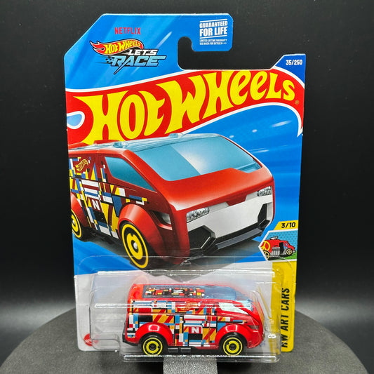 Hot Wheels The Vanster Red