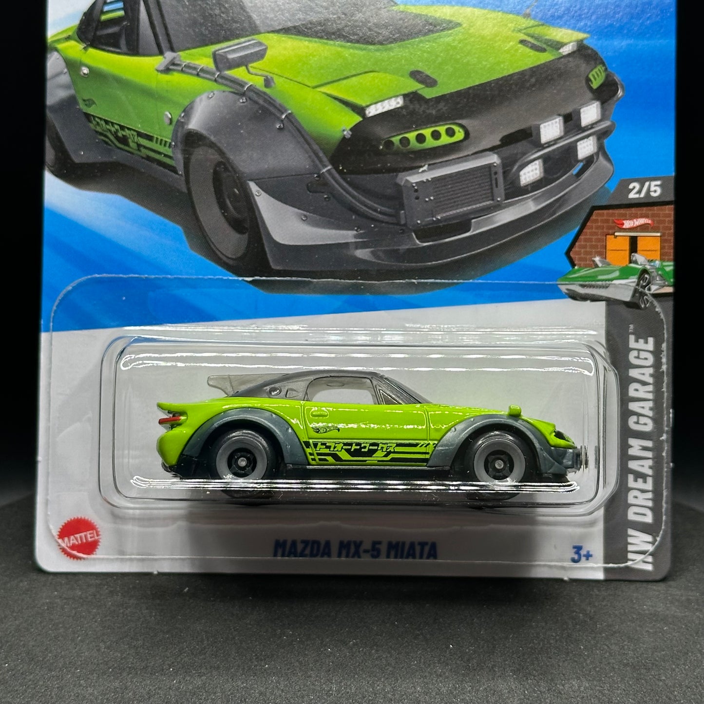 Hot Wheels Legends Tour Mazda Miata Green