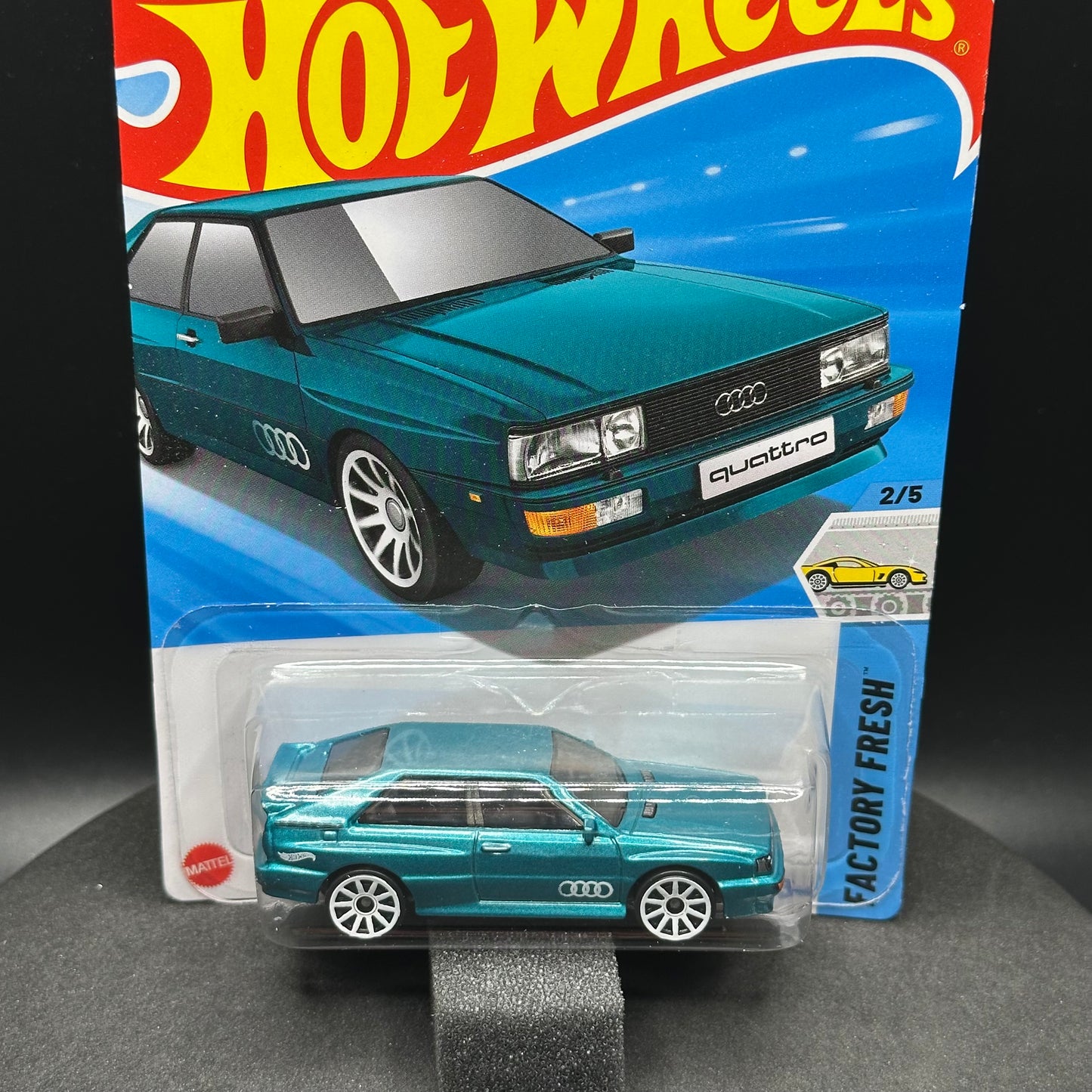 Hot Wheels ‘87 Audi Quattro Green