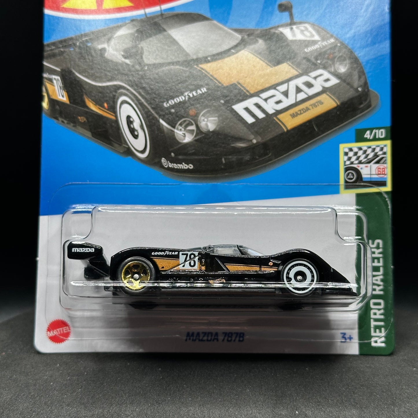 Hot Wheels Mazda 787B Black