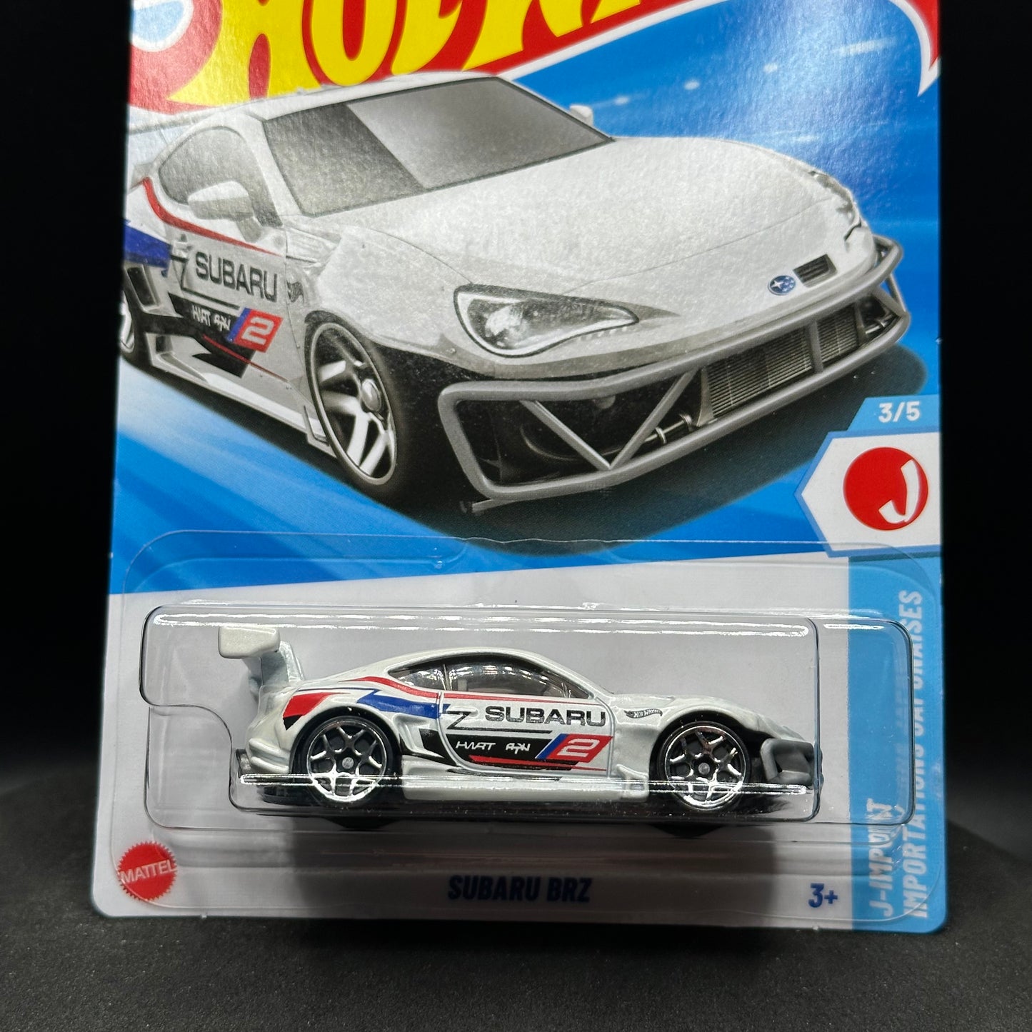 Hot Wheels Subaru BRZ White