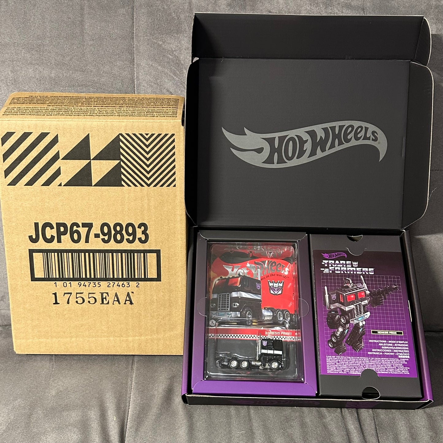Hot Wheels RLC Transformers Nemesis Prime