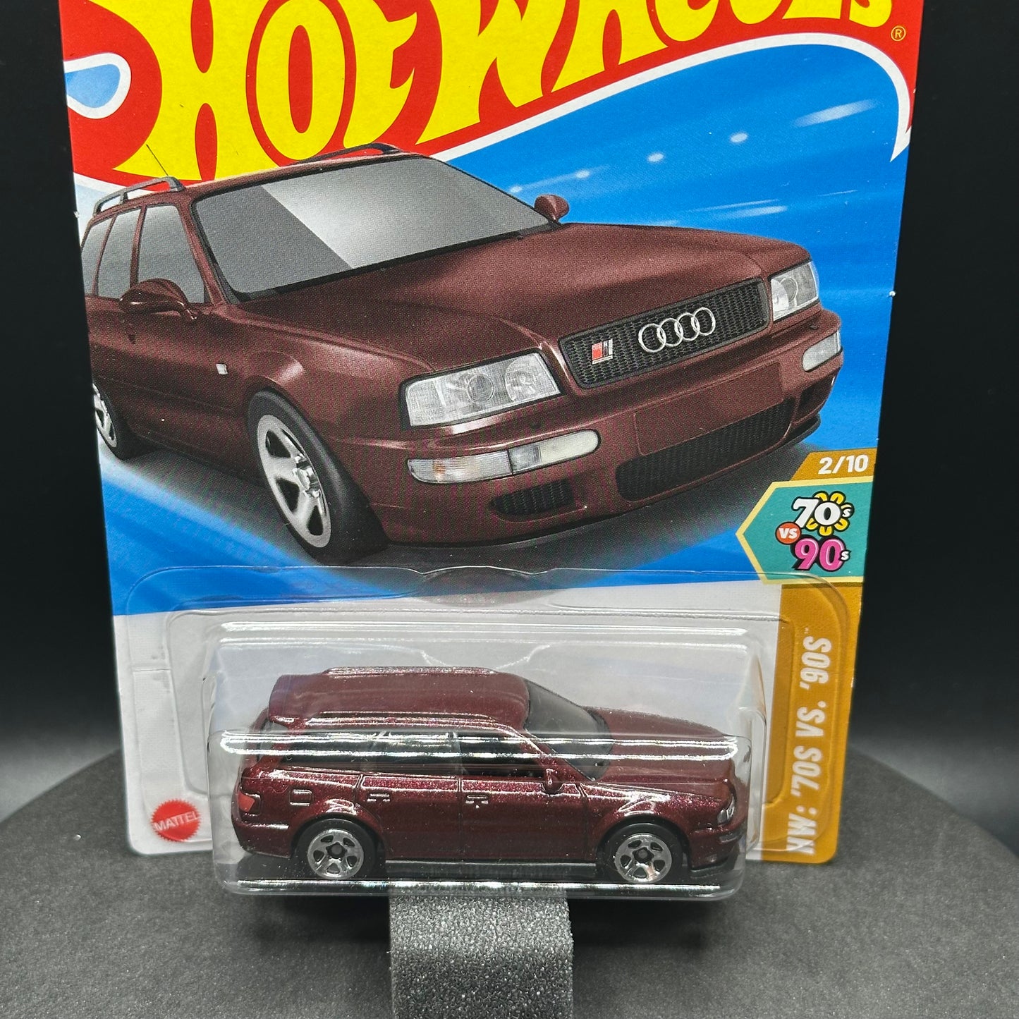 Hot Wheels ‘94 Audi Avant RS2 Maroon