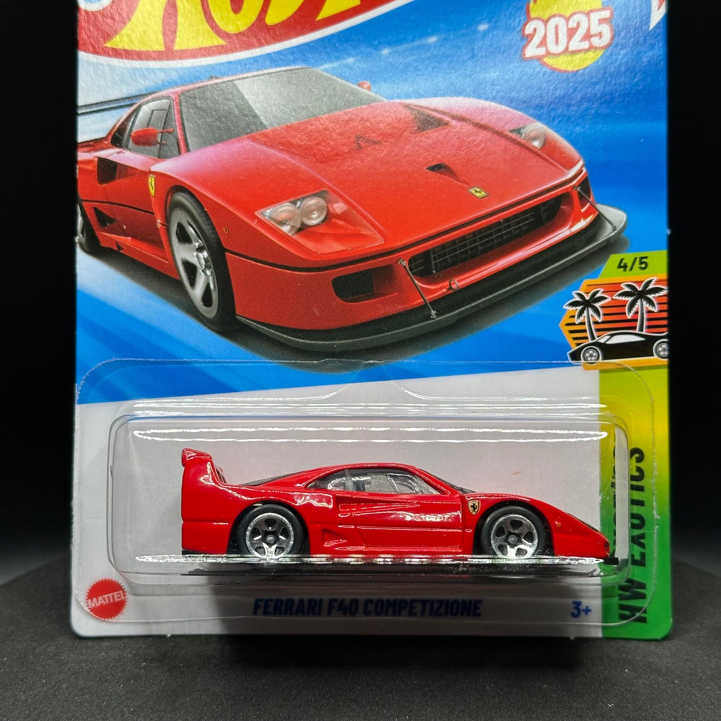 Hot Wheels Ferrari F40 Competizione Red