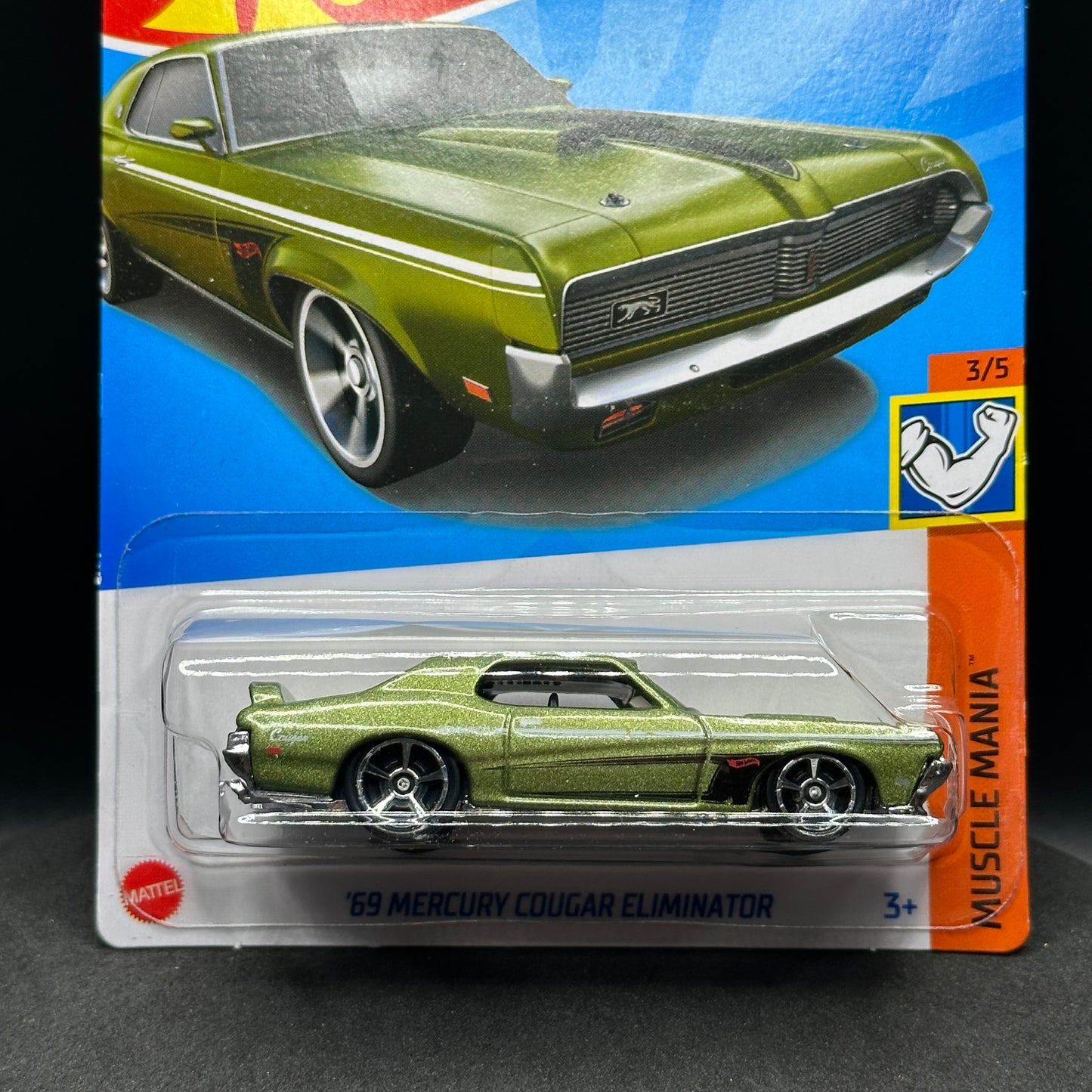 Hot Wheels Mercury Cougar Eliminator Green