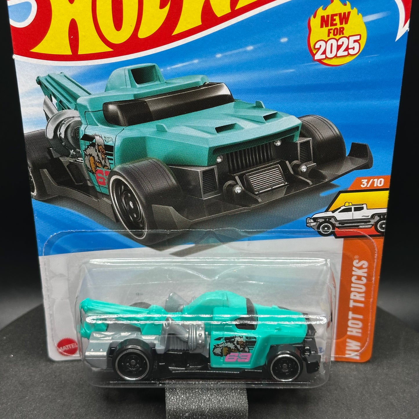 Hot Wheels Haulerback Teal