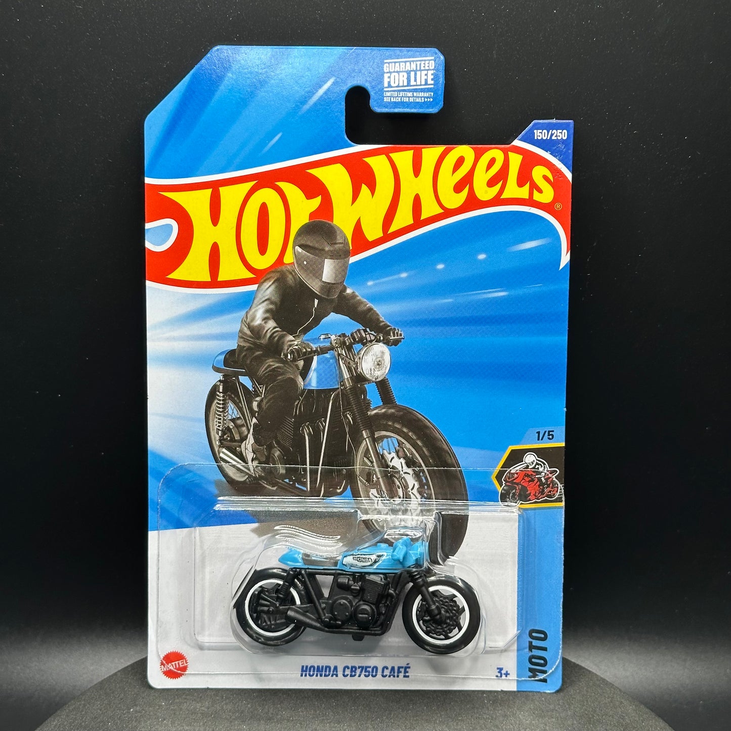 Hot Wheels Honda CB750 Cafe Blue