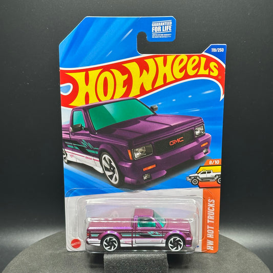 Hot Wheels ‘91 GMC Cyclone Purple