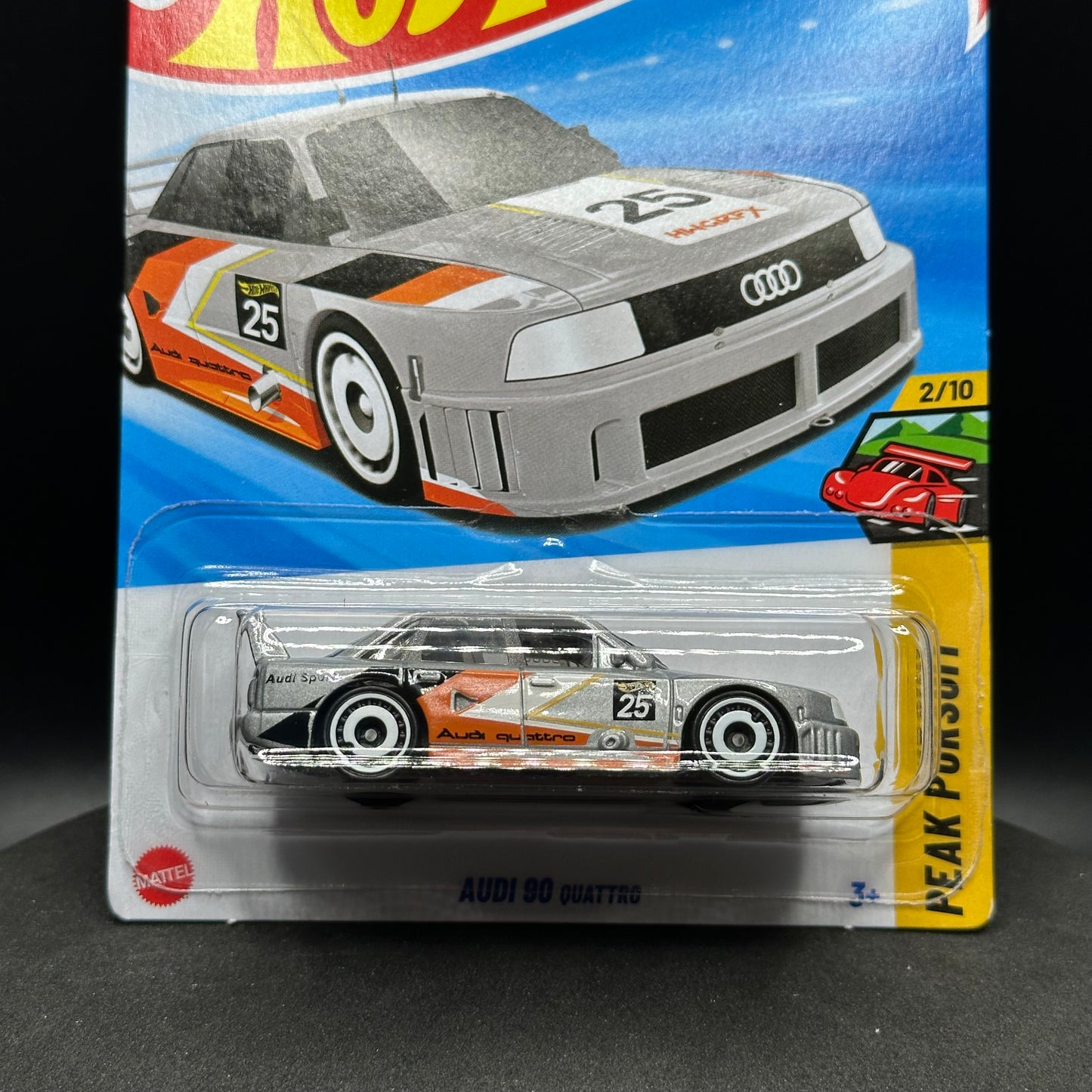Hot Wheels Audi 90 Quattro Gray