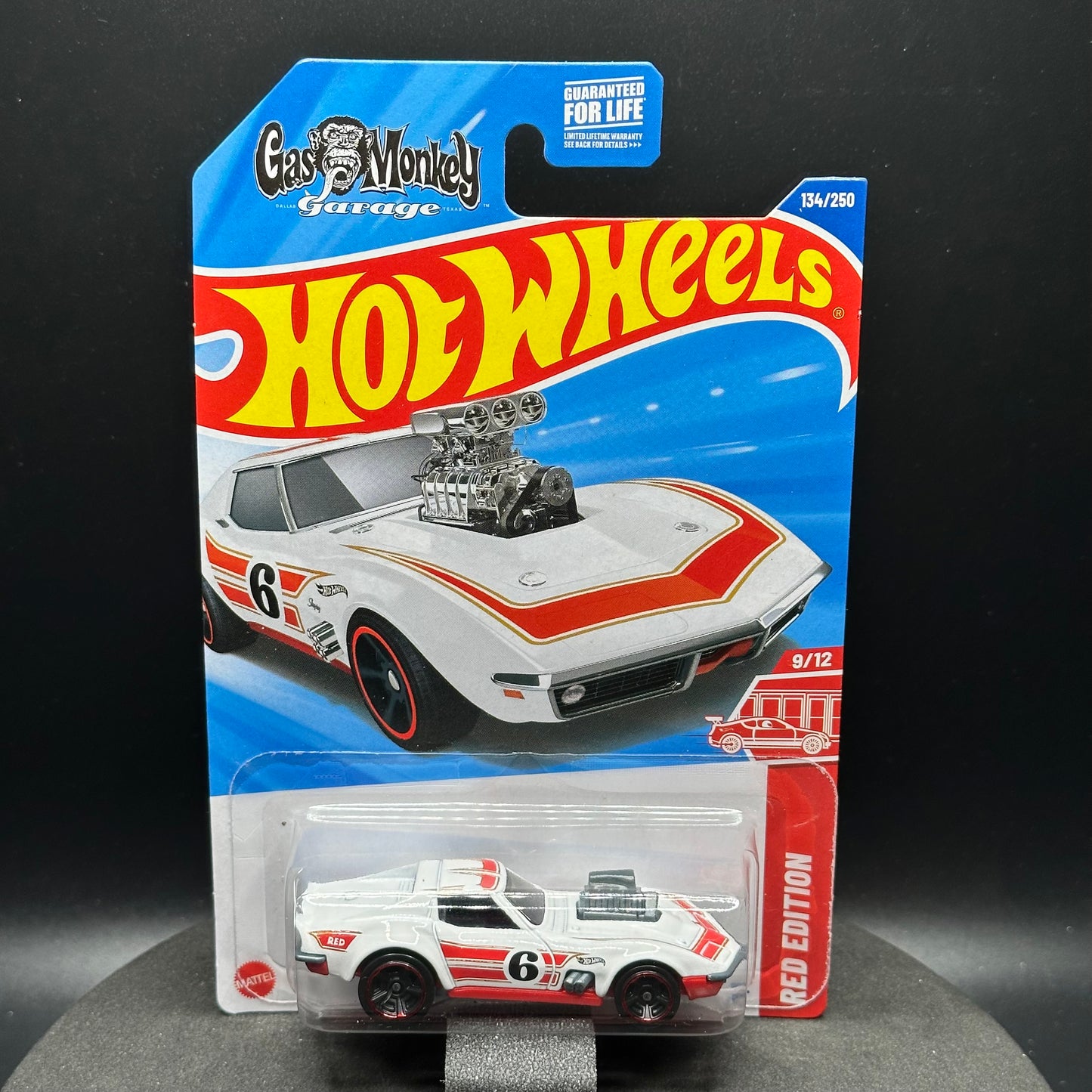 Hot Wheels ‘68 Corvette Gas Monkey Garage Red Edition