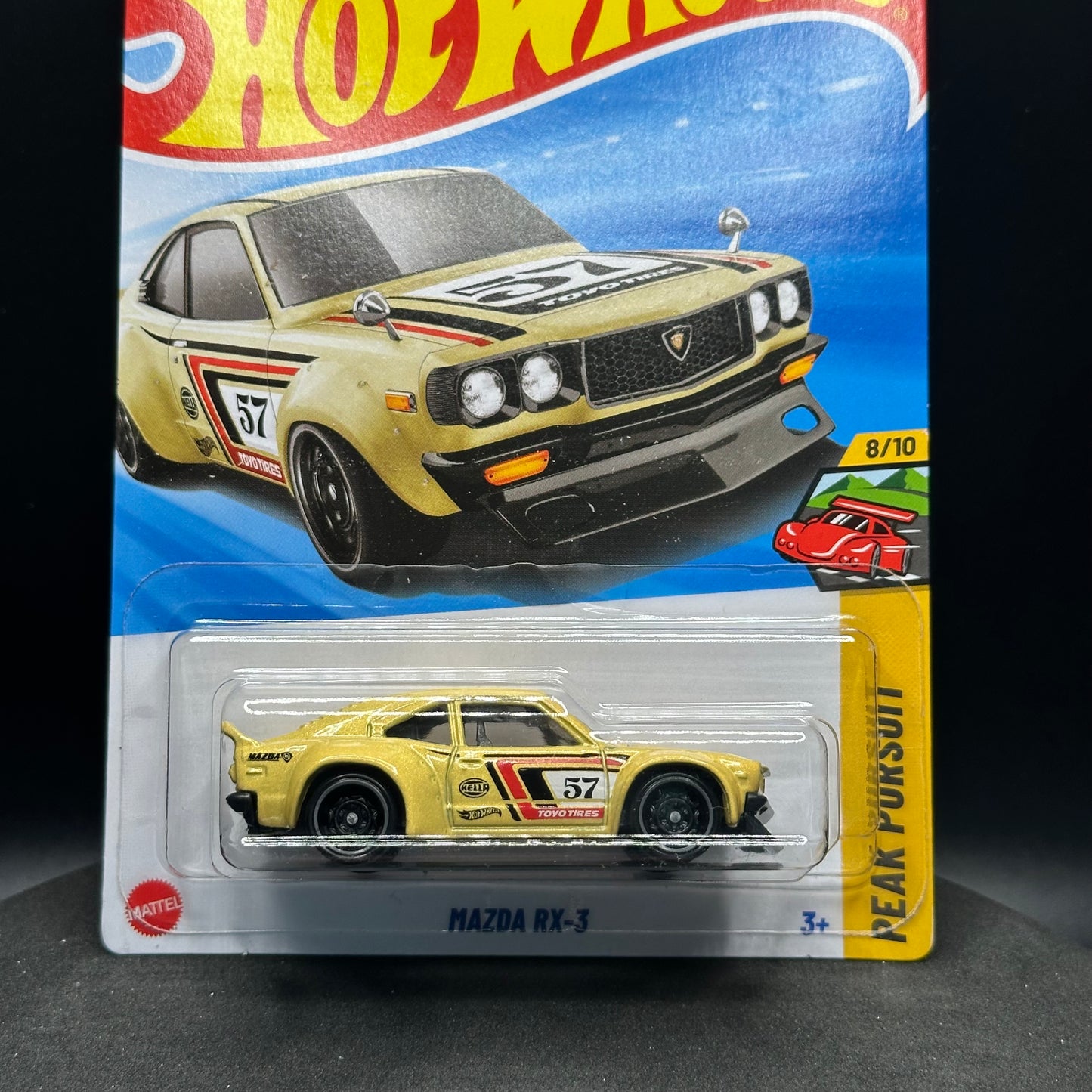 Hot Wheels Mazda RX-3 Yellow