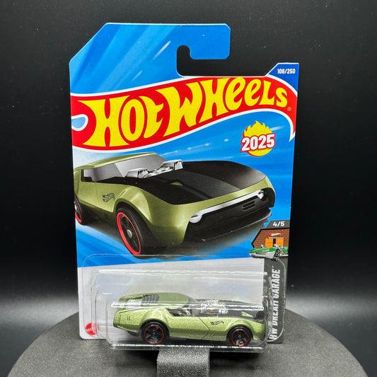 Hot Wheels Slide Burn Green