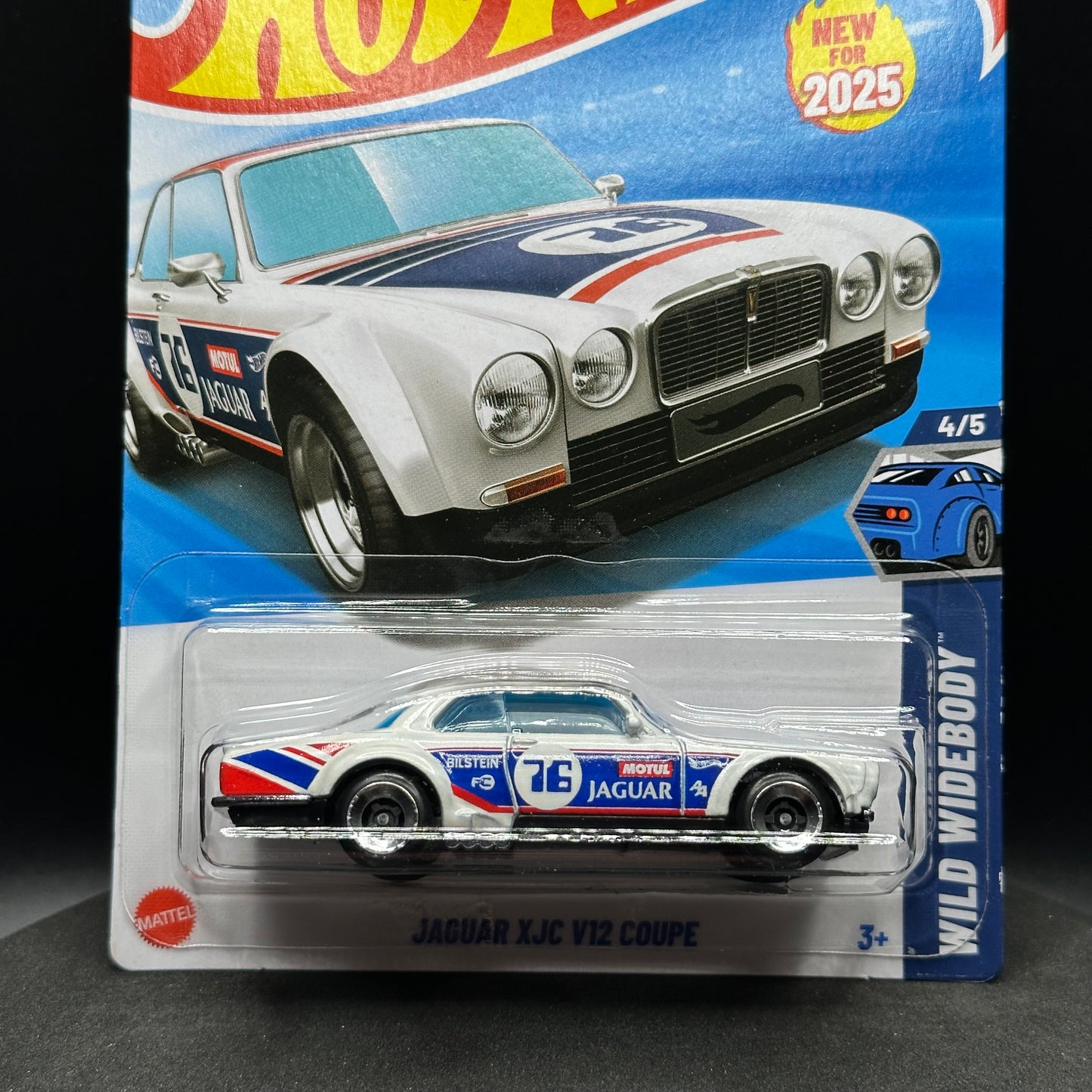 Hot Wheels Jaguar XJC V12 Coupe White