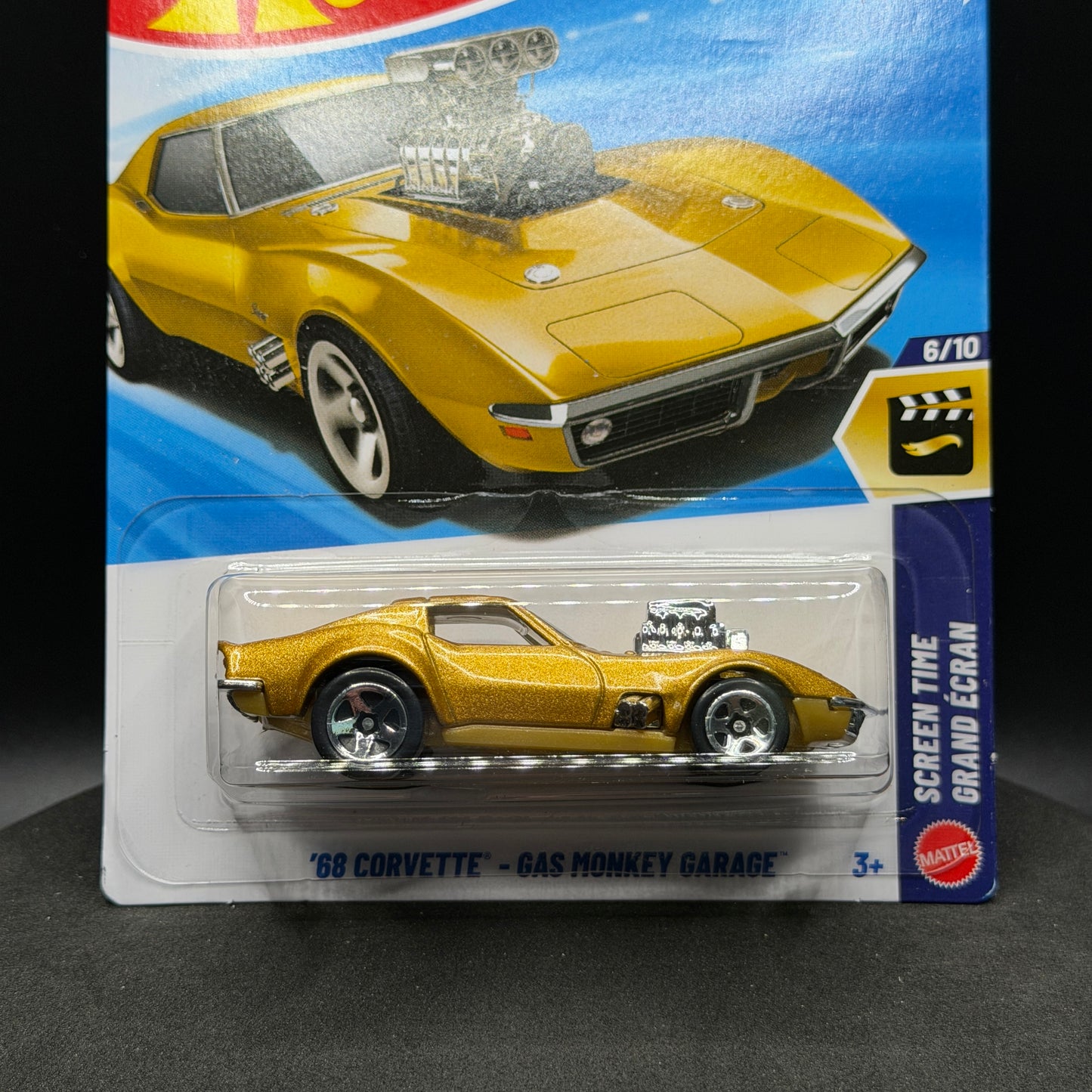 Hot Wheels ‘68 Corvette Gas Monkey Garage Gold