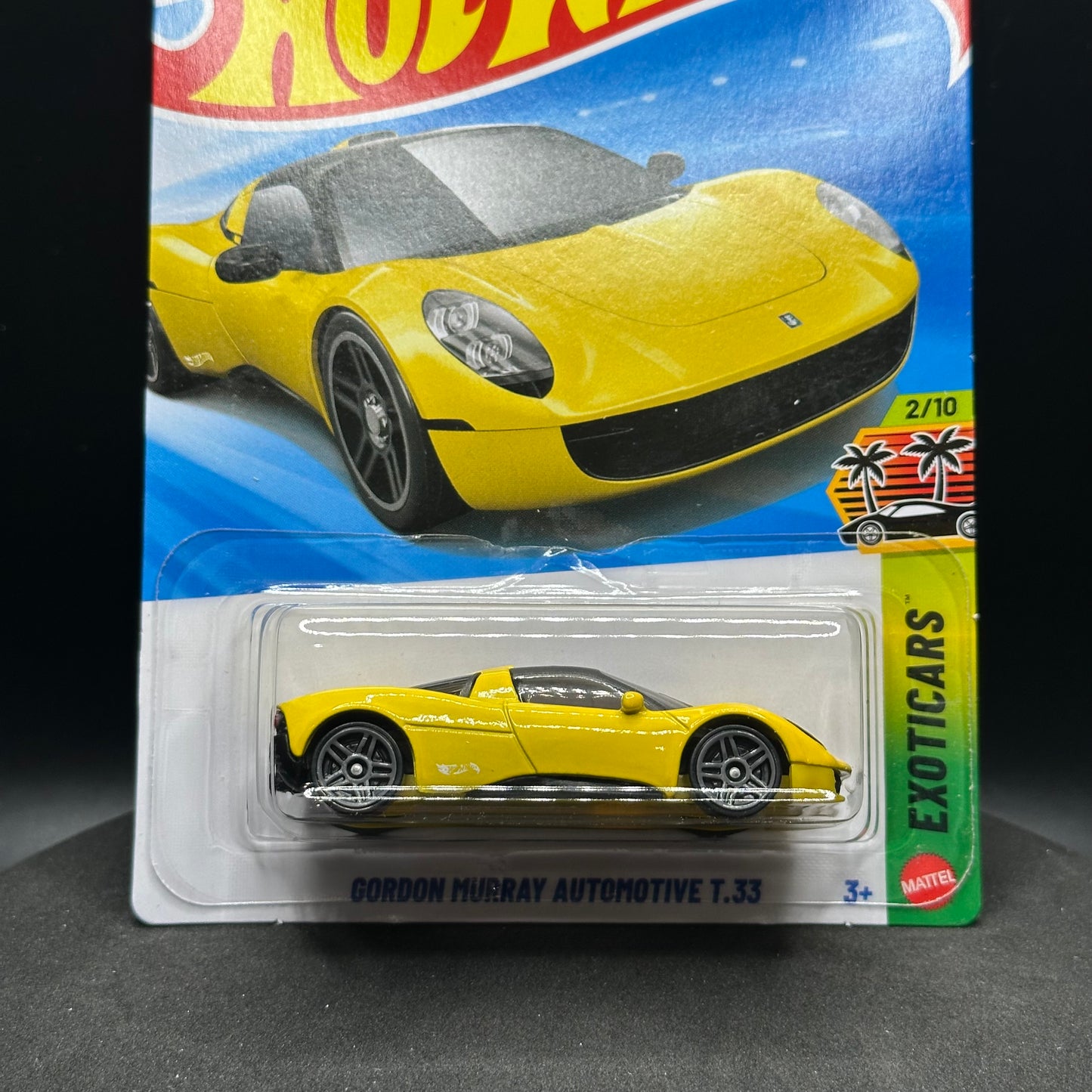 Hot Wheels Gordon Murry Automotive T.33 Yellow