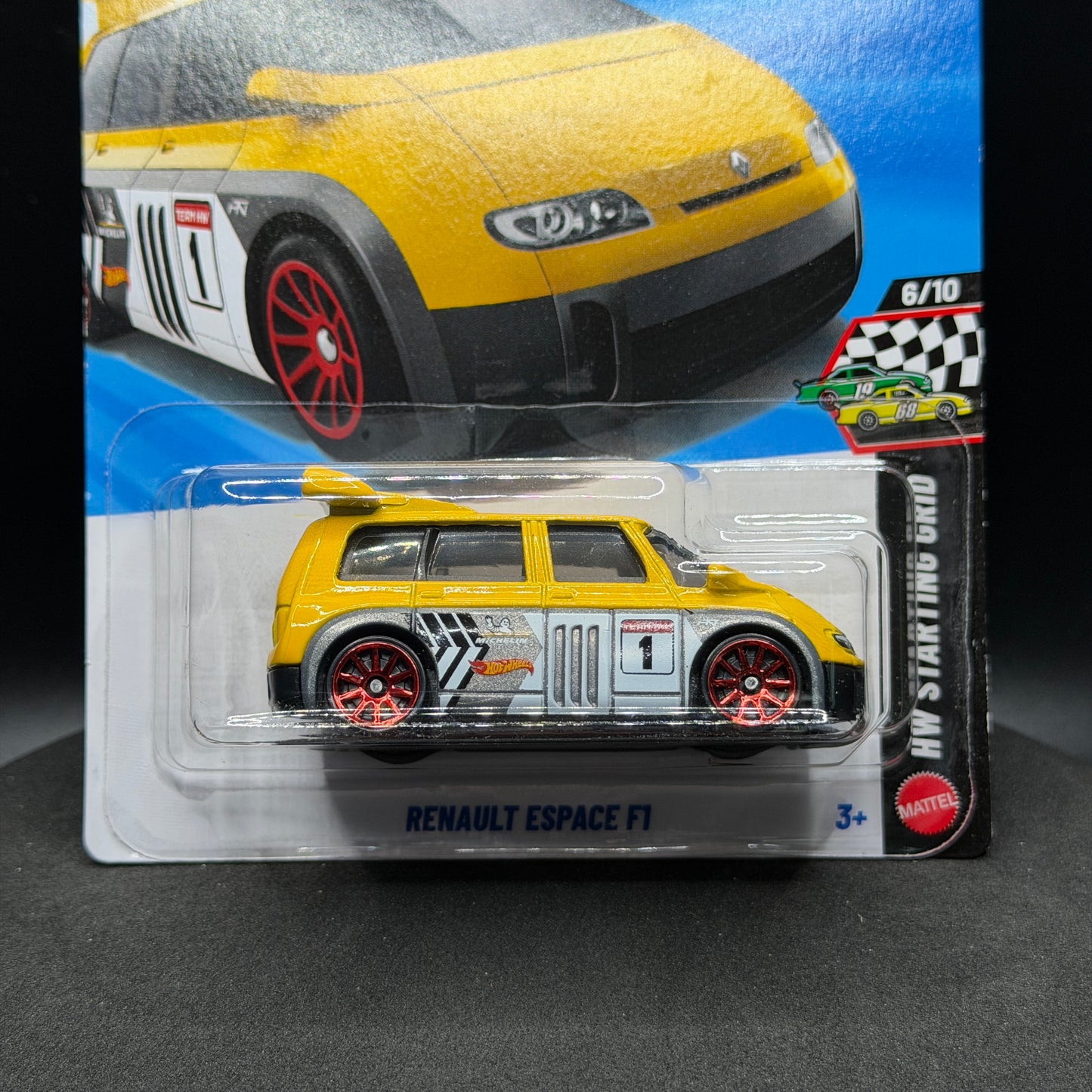 Hot Wheels Renault Espace F1 Yellow/Silver
