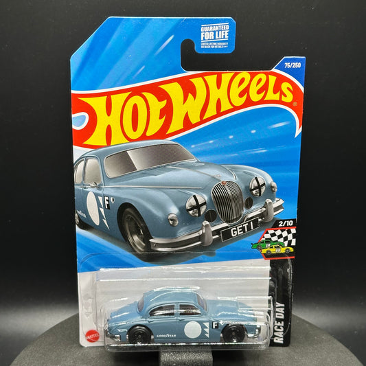 Hot Wheels Jaguar MK1 Blueish Gray