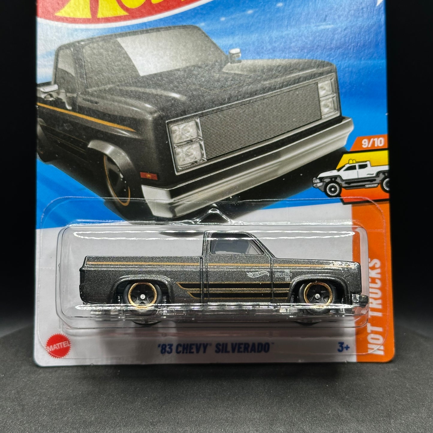 Hot Wheels ‘83 Chevy Silverado Gray
