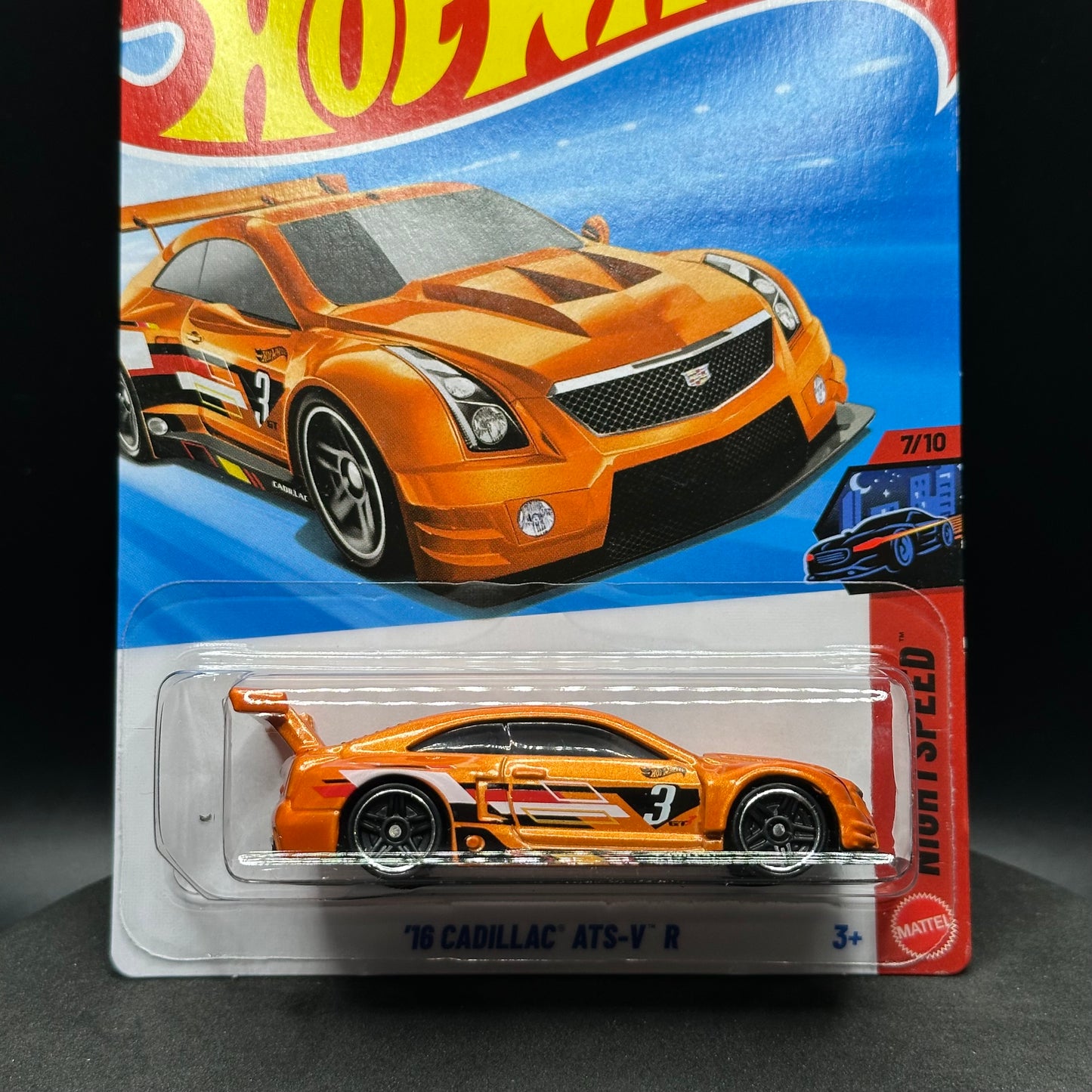 Hot Wheels ‘16 Cadillac ATS V R Orange