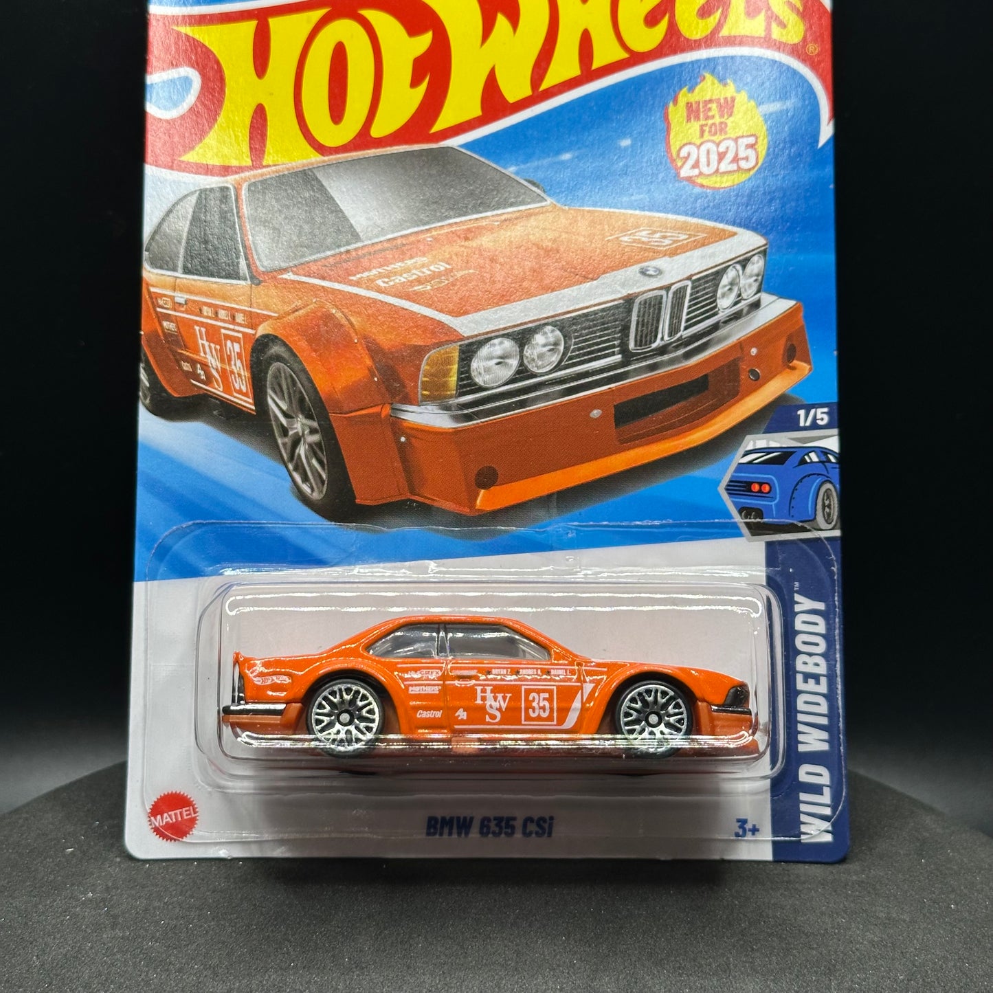 Hot Wheels BMW 635 CSi Orange
