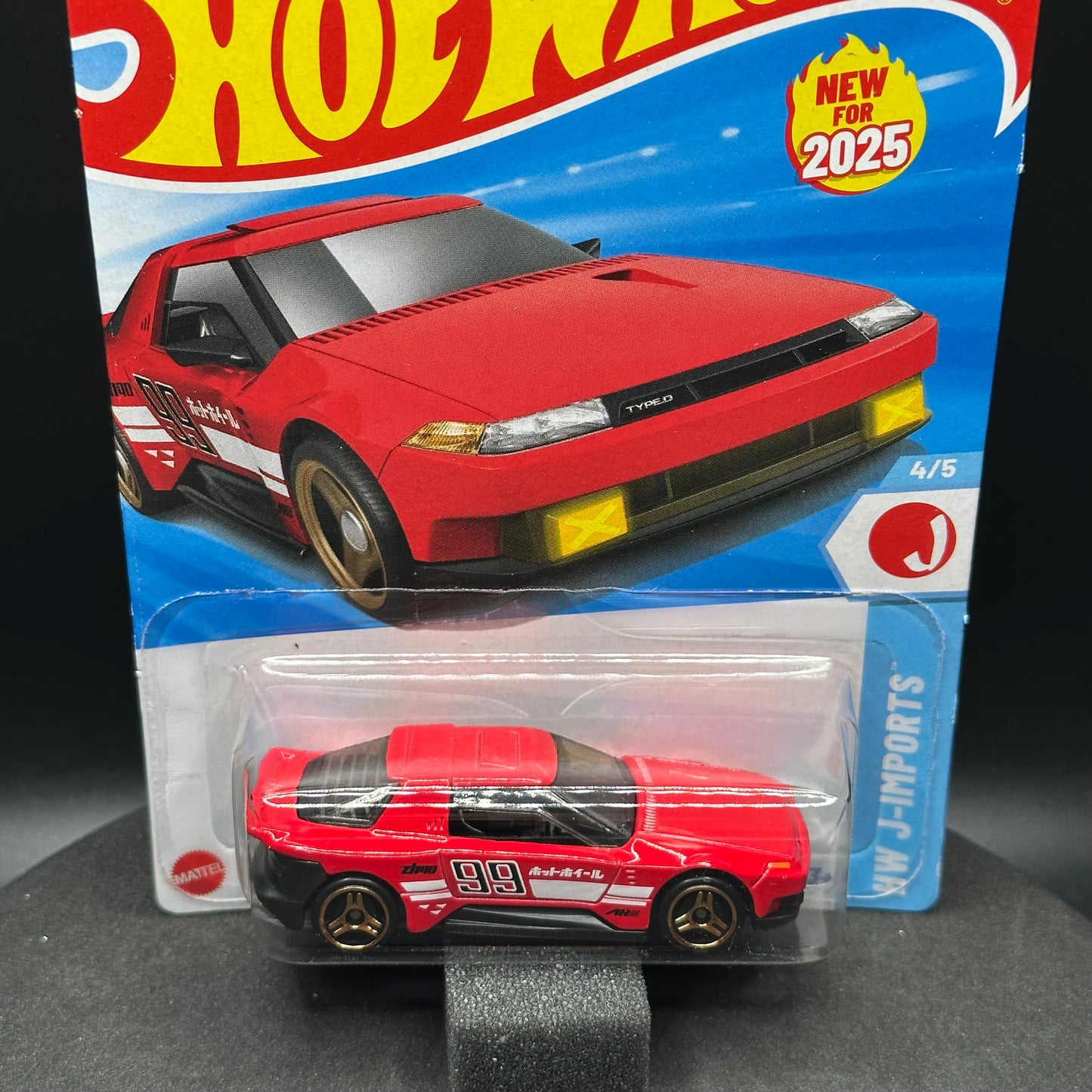 Hot Wheels Hako Type D Red