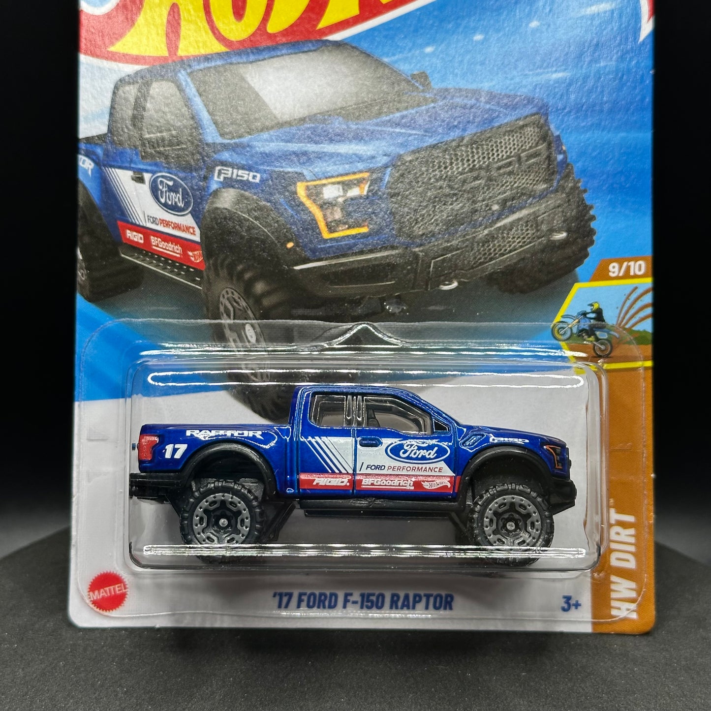 Hot Wheels ‘17 Ford F-150 Raptor Blue