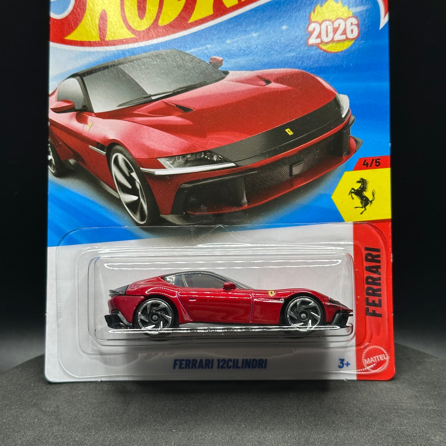 Hot Wheels Ferrari 12 Cilindri Red