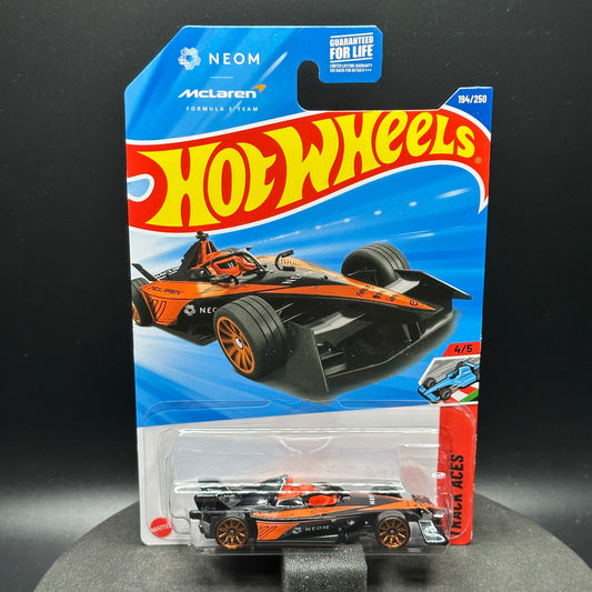 Hot Wheels Formula E Gen3 Orange McLaren
