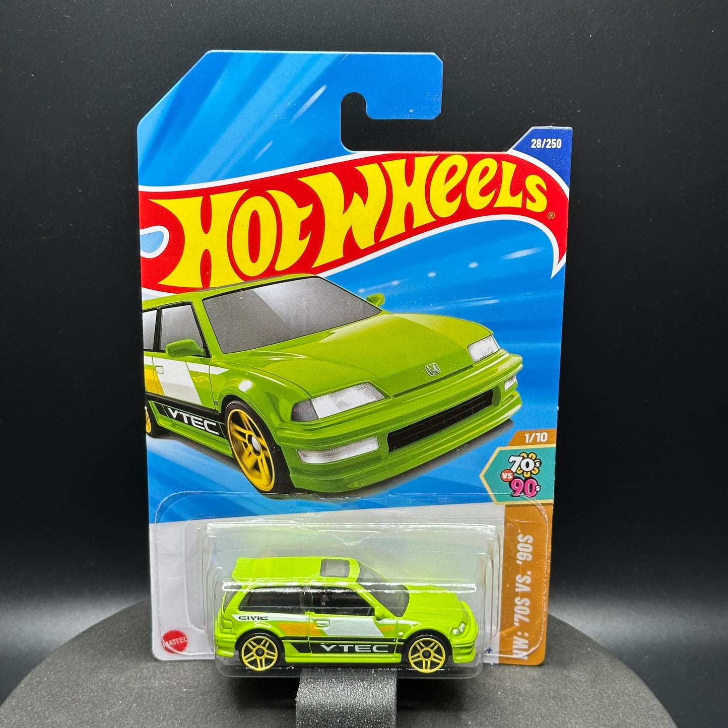 Hot Wheels ‘90 Honda Civic EF Green