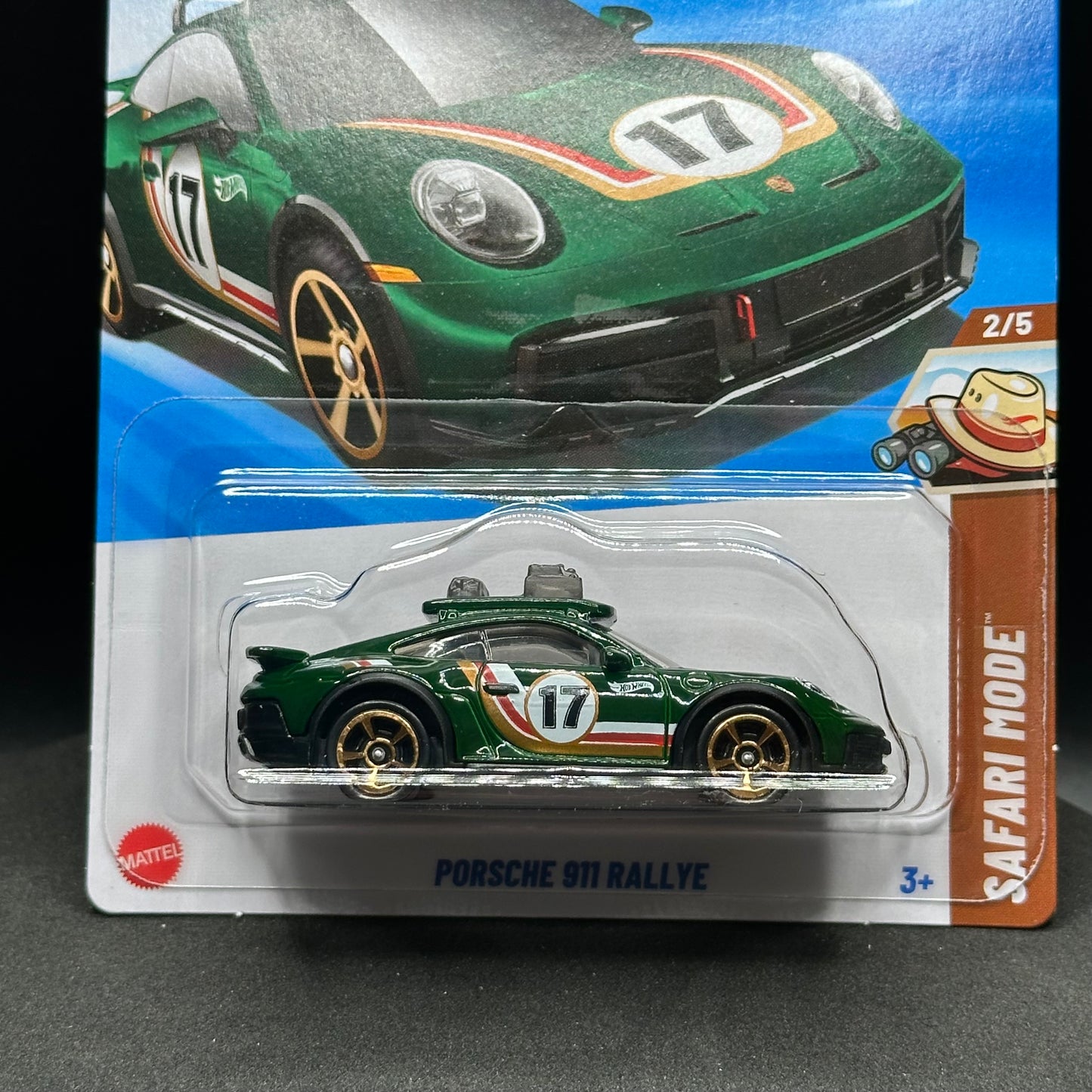 Hot Wheels Porsche 911 Rallye Green