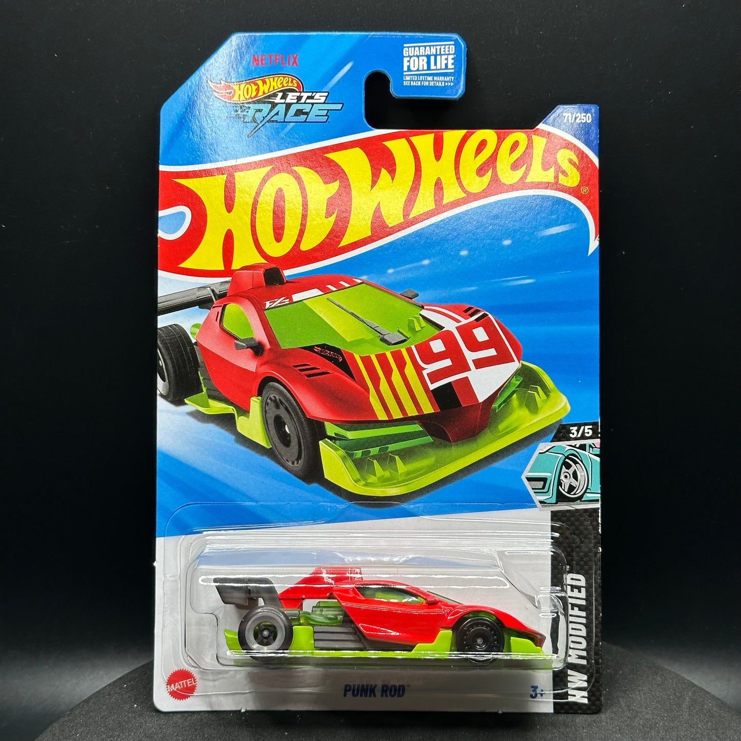 Hot Wheels Punk Rod Red & Green