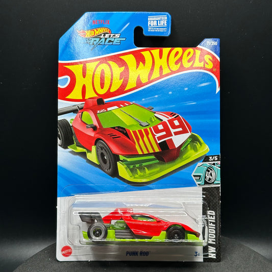Hot Wheels Punk Rod Red & Green