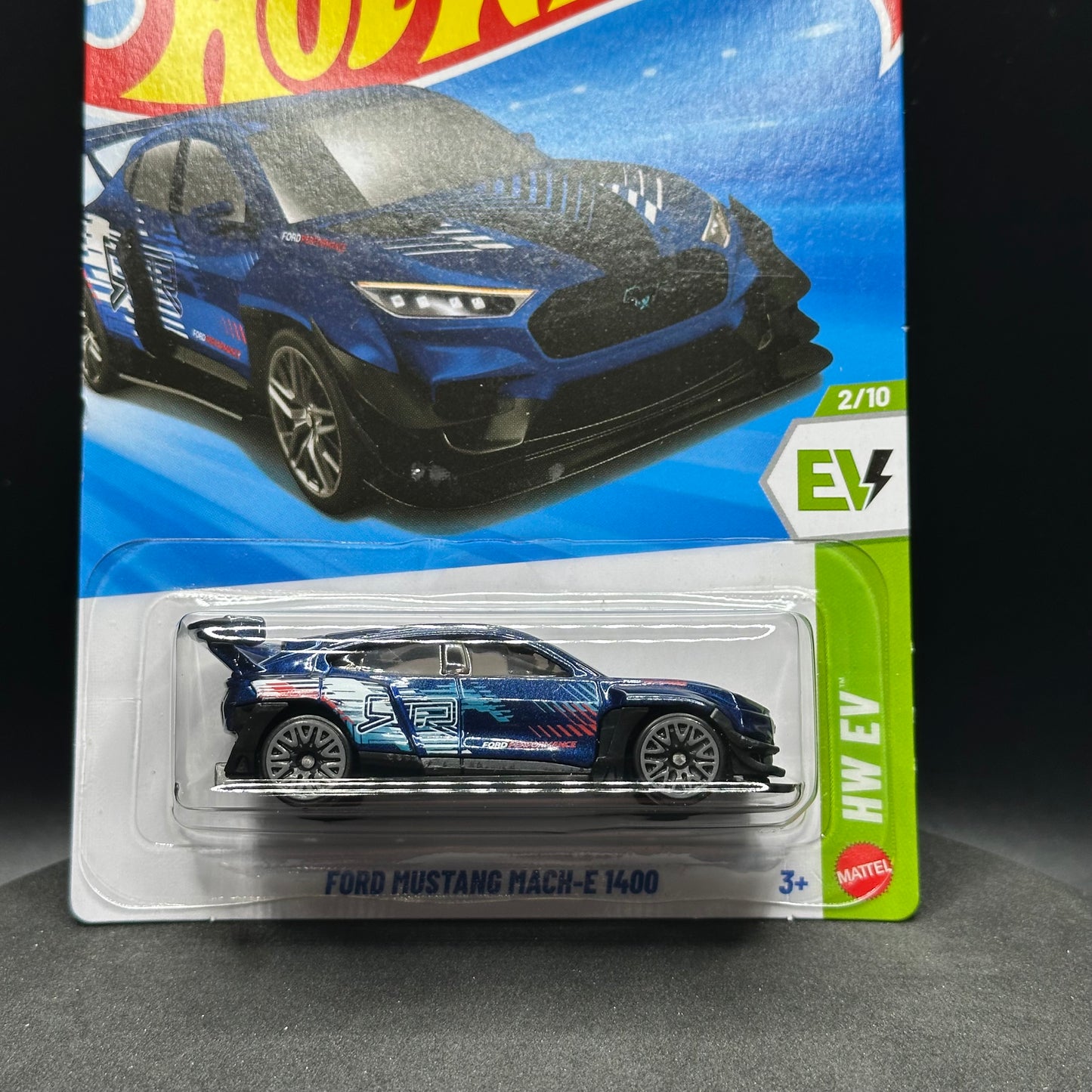 Hot Wheels Ford Mustang Mach E 1400 Dark Blue