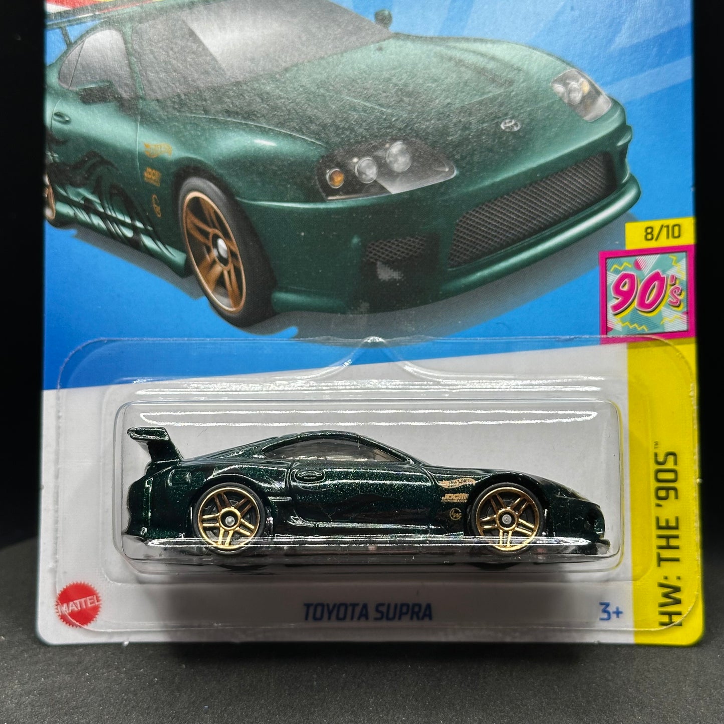 Hot Wheels Toyota Supra Green