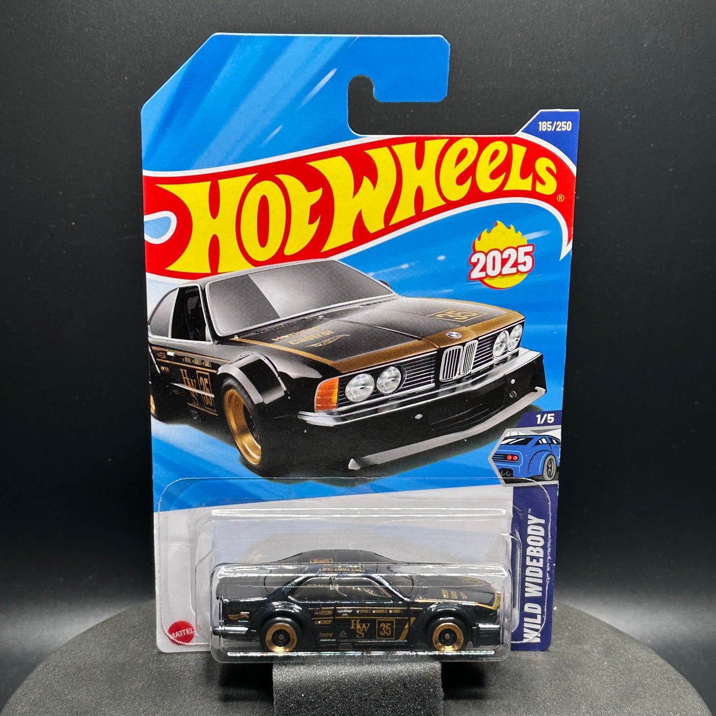 Hot Wheels BMW 635 CSi Black