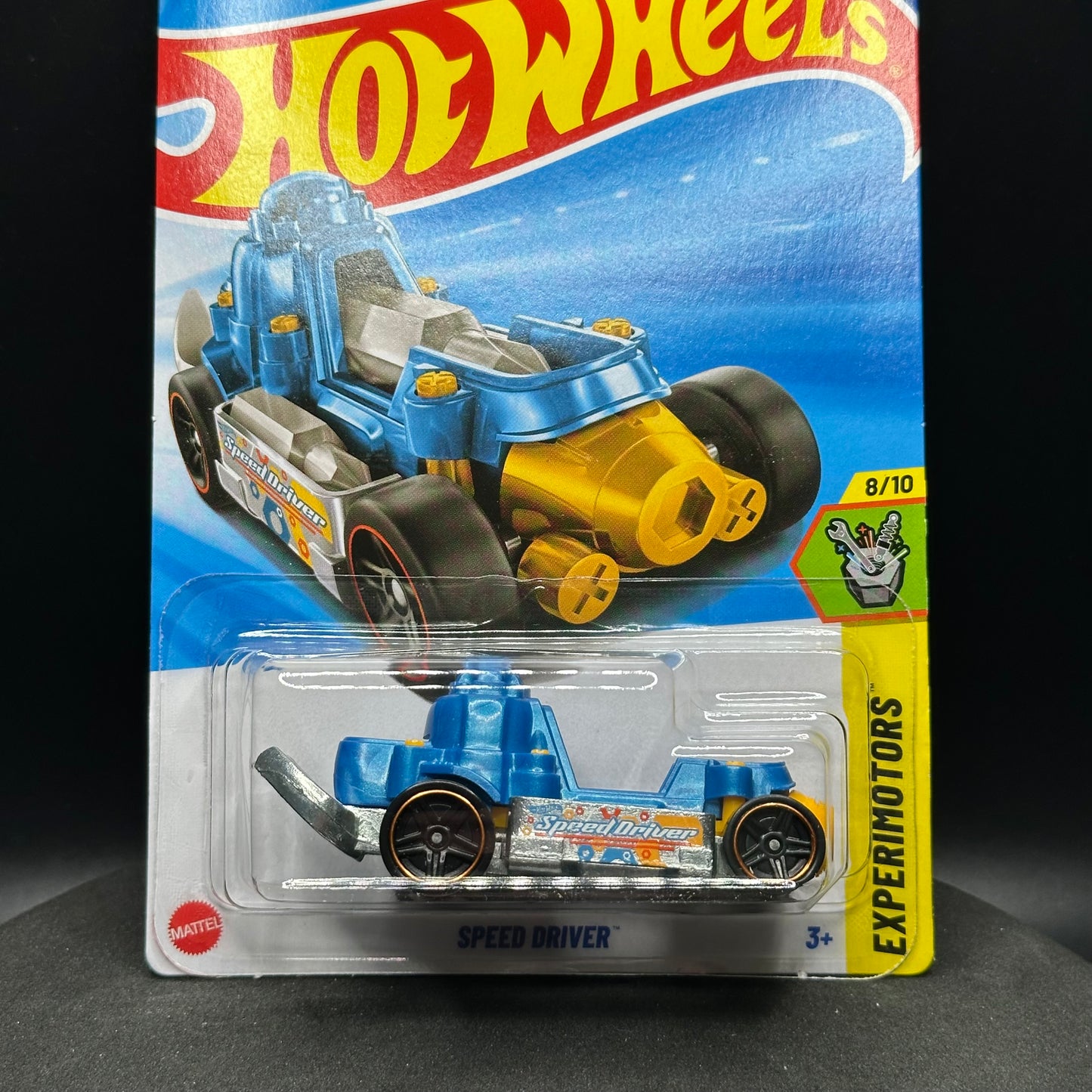 Hot Wheels Speed Driver Blue