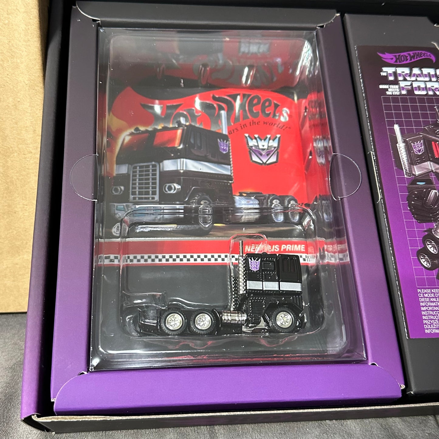 Hot Wheels RLC Transformers Nemesis Prime